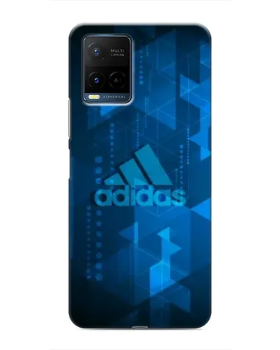 Чехол для Vivo Y21 / Y21s с картинкой «Adidas Sport Art»
