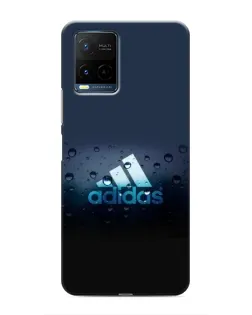 Чехол для Vivo Y21 / Y21s с картинкой «Adidas Water Drops»