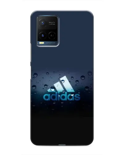 Чехол для Vivo Y21 / Y21s с картинкой «Adidas Water Drops»