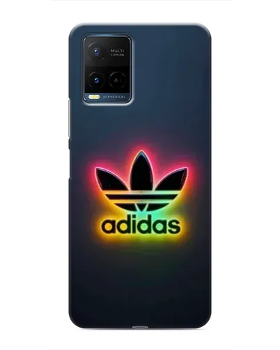 Чехол для Vivo Y21 / Y21s с картинкой «Неоновый Adidas»
