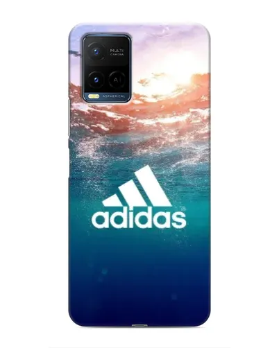 Чехол для Vivo Y21 / Y21s с картинкой «Океанская глубина адидас»