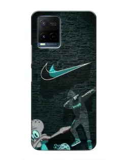 Чехол для Vivo Y21 / Y21s с картинкой «Спортивный арт Nike» Чехол для Vivo Y21 / Y21s с картинкой «Спортивный арт Nike»
