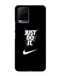 Чохол для Vivo Y21 / Y21s з картинкою «Текстовий принт Nike»