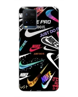 Чохол для Vivo Y21 / Y21s з картинкою «Nike —  розкіш»