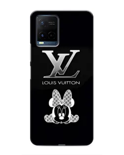 Чехол для Vivo Y21 / Y21s с картинкой «LV и Минни Маус»