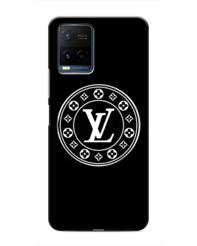 Чехол для Vivo Y21 / Y21s с картинкой «LV — печать стиля»