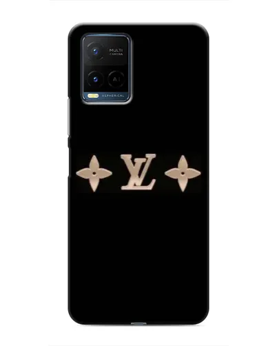 Чехол для Vivo Y21 / Y21s с картинкой «Louis Vuitton — минимализм»