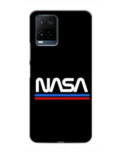 Чехол для Vivo Y21 / Y21s с картинкой «NASA — классика Red Blue» Чехол для Vivo Y21 / Y21s с картинкой «NASA — классика Red Blue»