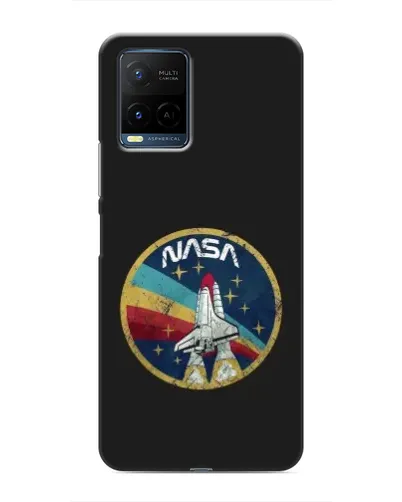 Чохол для Vivo Y21 / Y21s з картинкою «NASA — емблема місії»