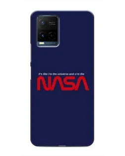 Чохол для Vivo Y21 / Y21s з картинкою «NASA — глибокий космос»