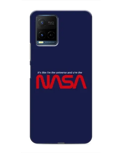 Чохол для Vivo Y21 / Y21s з картинкою «NASA — глибокий космос»