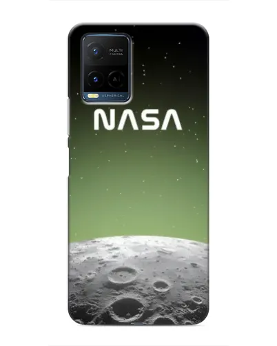 Чохол для Vivo Y21 / Y21s з картинкою «NASA — місячний градієнт»