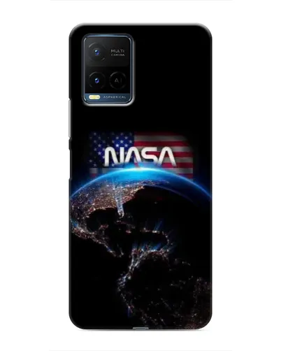 Чохол для Vivo Y21 / Y21s з картинкою «Земля з космосу NASA»