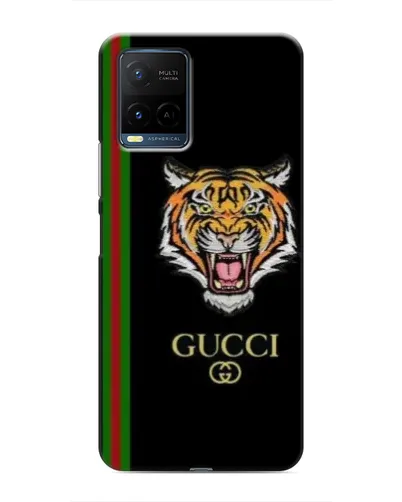 Чохол для Vivo Y21 / Y21s з картинкою «Тигр Gucci»