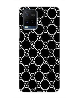 Чехол для Vivo Y21 / Y21s с картинкой «Gucci — сетчатый паттерн» Чехол для Vivo Y21 / Y21s с картинкой «Gucci — сетчатый паттерн»