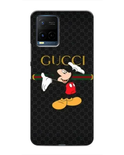 Чохол для Vivo Y21 / Y21s з картинкою «Міккі Маус Gucci»