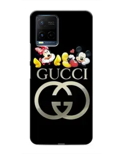 Чохол для Vivo Y21 / Y21s з картинкою «Gucci — герої Disney»