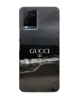 Чохол для Vivo Y21 / Y21s з картинкою «Gucci — морський прибій»