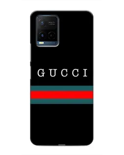 Чохол для Vivo Y21 / Y21s з картинкою «Gucci — червоний пояс»