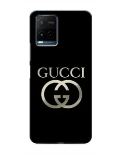 Чохол для Vivo Y21 / Y21s з картинкою «Gucci — золото на чорному» Чохол для Vivo Y21 / Y21s з картинкою «Gucci — золото на чорному»