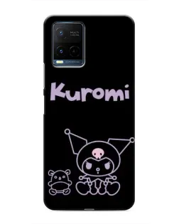Чехол для Vivo Y21 / Y21s с картинкой «Kuromi — черный минимализм» Чехол для Vivo Y21 / Y21s с картинкой «Kuromi — черный минимализм»