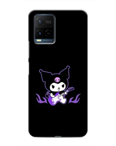 Чехол для Vivo Y21 / Y21s с картинкой «Электрическая Kuromi»