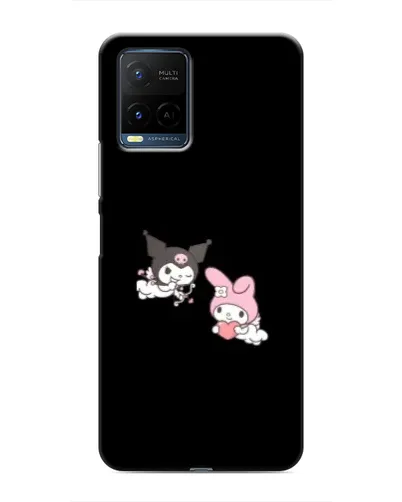 Чехол для Vivo Y21 / Y21s с картинкой «My Melody и Kuromi»