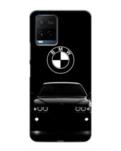 Чехол для Vivo Y21 / Y21s с картинкой «BMW — взгляд из темноты»