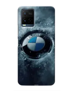 Чохол для Vivo Y21 / Y21s з картинкою «Логотип BMW — лід»