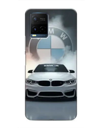 Чехол для Vivo Y21 / Y21s с картинкой «BMW в белом дыму» Чехол для Vivo Y21 / Y21s с картинкой «BMW в белом дыму»