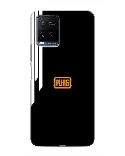 Чехол для Vivo Y21 / Y21s с картинкой «PUBG — вертикальные линии»