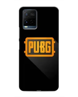 Чехол для Vivo Y21 / Y21s с картинкой «PUBG — рамка лого»