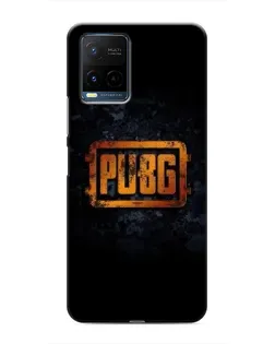 Чехол для Vivo Y21 / Y21s с картинкой «PUBG — золотой логотип»