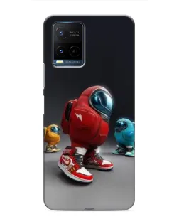 Чехол для Vivo Y21 / Y21s с картинкой «Among Us — 3D стиль»