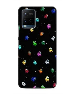 Чехол для Vivo Y21 / Y21s с картинкой «Экипаж Among Us»