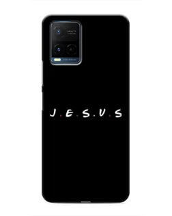 Чехол для Vivo Y21 / Y21s с картинкой «Точки веры J.E.S.U.S.»