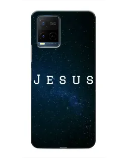 Чехол для Vivo Y21 / Y21s с картинкой «Звездное небо Jesus»