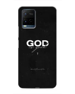 Чехол для Vivo Y21 / Y21s с картинкой «GOD — Бог над всем»