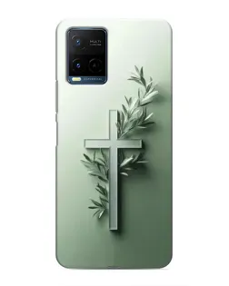 Чехол для Vivo Y21 / Y21s с картинкой «Оливковая ветвь»