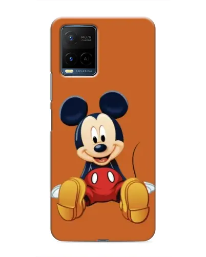 Чехол для Vivo Y21 / Y21s с картинкой «Микки отдыхает»