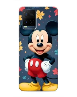 Чехол для Vivo Y21 / Y21s с картинкой «Осенний Mickey Mouse»