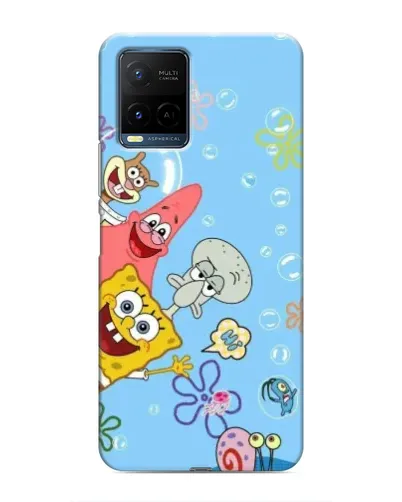 Чехол для Vivo Y21 / Y21s с картинкой «Веселые пузырьки» Чехол для Vivo Y21 / Y21s с картинкой «Веселые пузырьки»