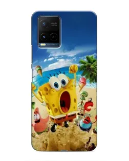 Чехол для Vivo Y21 / Y21s с картинкой «Развлечения на пляже»