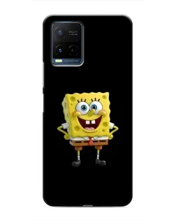 Чехол для Vivo Y21 / Y21s с картинкой «Классический Губка Боб»