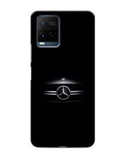 Чехол для Vivo Y21 / Y21s с картинкой «Mercedes — абстрактные линии»