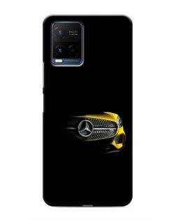 Чехол для Vivo Y21 / Y21s с картинкой «Mercedes — ретро стиль»