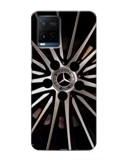 Чехол для Vivo Y21 / Y21s с картинкой «Диск Mercedes»