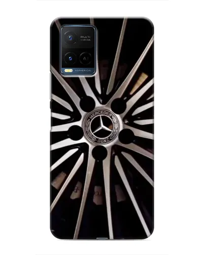 Чехол для Vivo Y21 / Y21s с картинкой «Диск Mercedes»