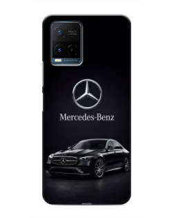 Чехол для Vivo Y21 / Y21s с картинкой «Mercedes — решетка радиатора»