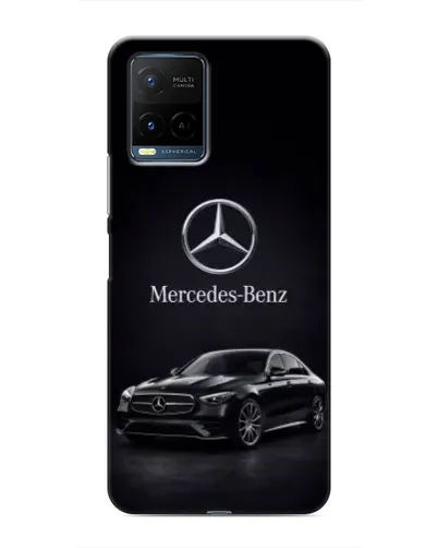 Чехол для Vivo Y21 / Y21s с картинкой «Mercedes — решетка радиатора»